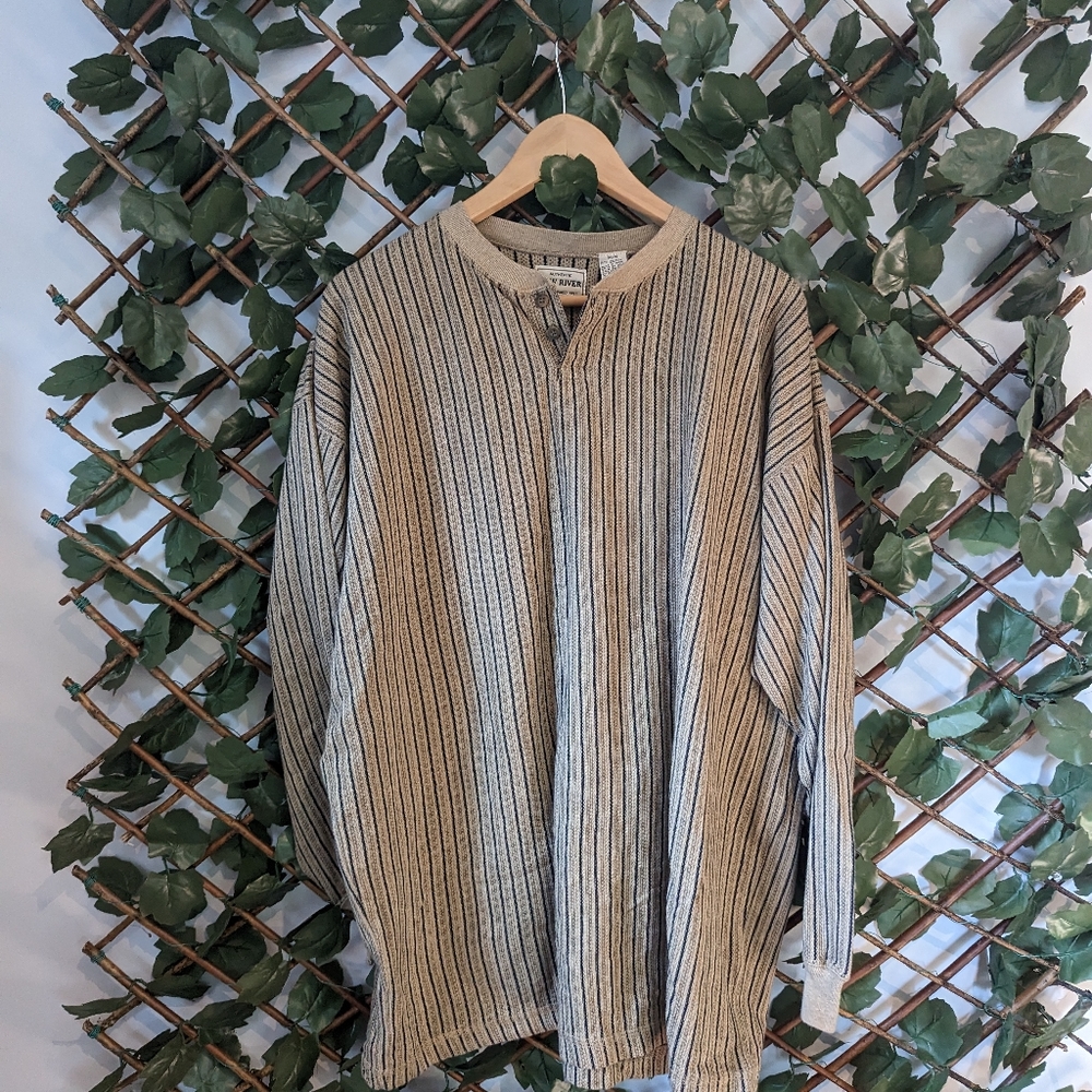 New river men's vintage cotton button down shirt